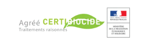 Agréé CertiBiocide - Traitements raisonnés